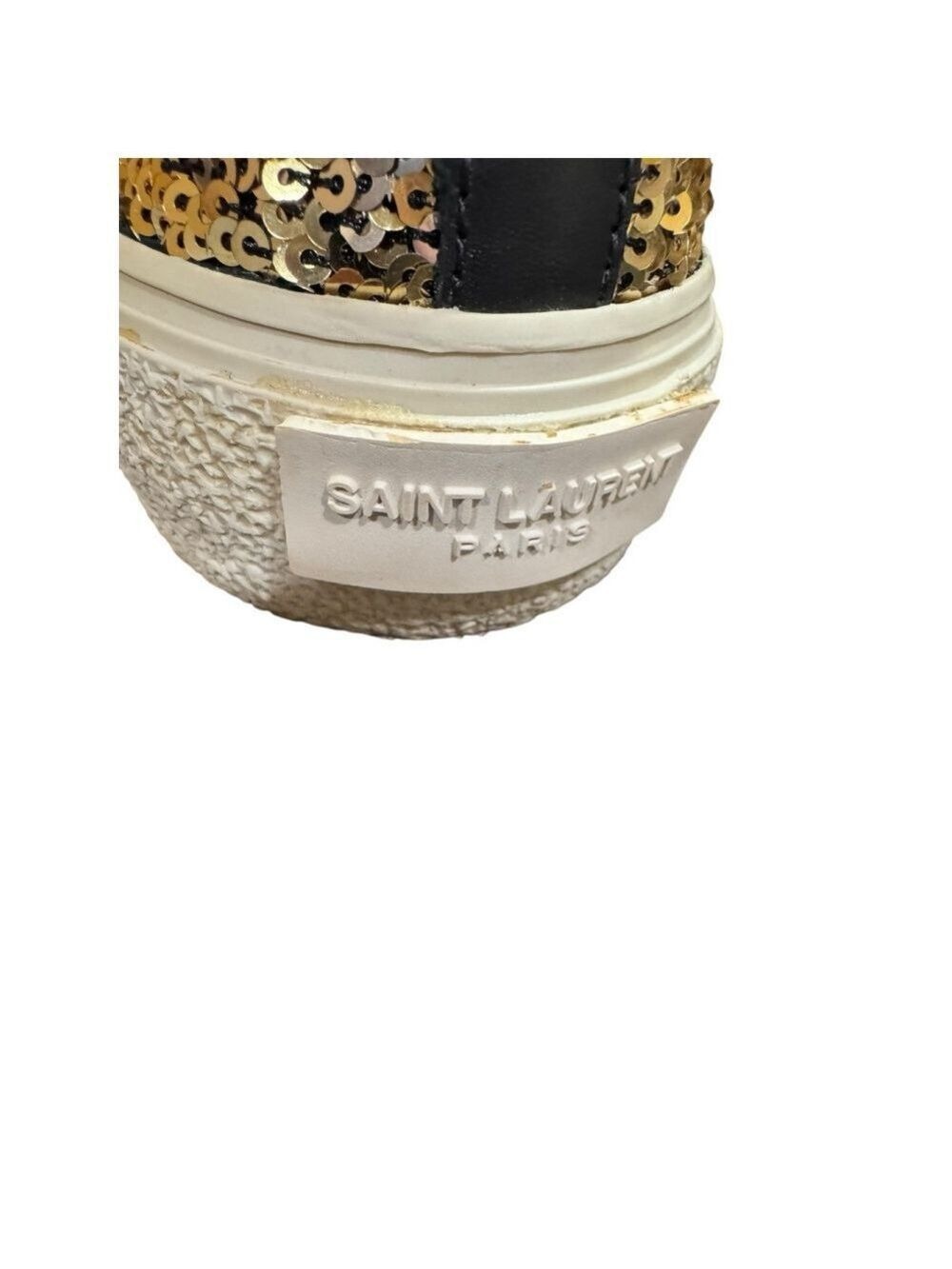 Saint Laurent Sequin Skate Sneakers in Box with COA - Picture 10 of 14